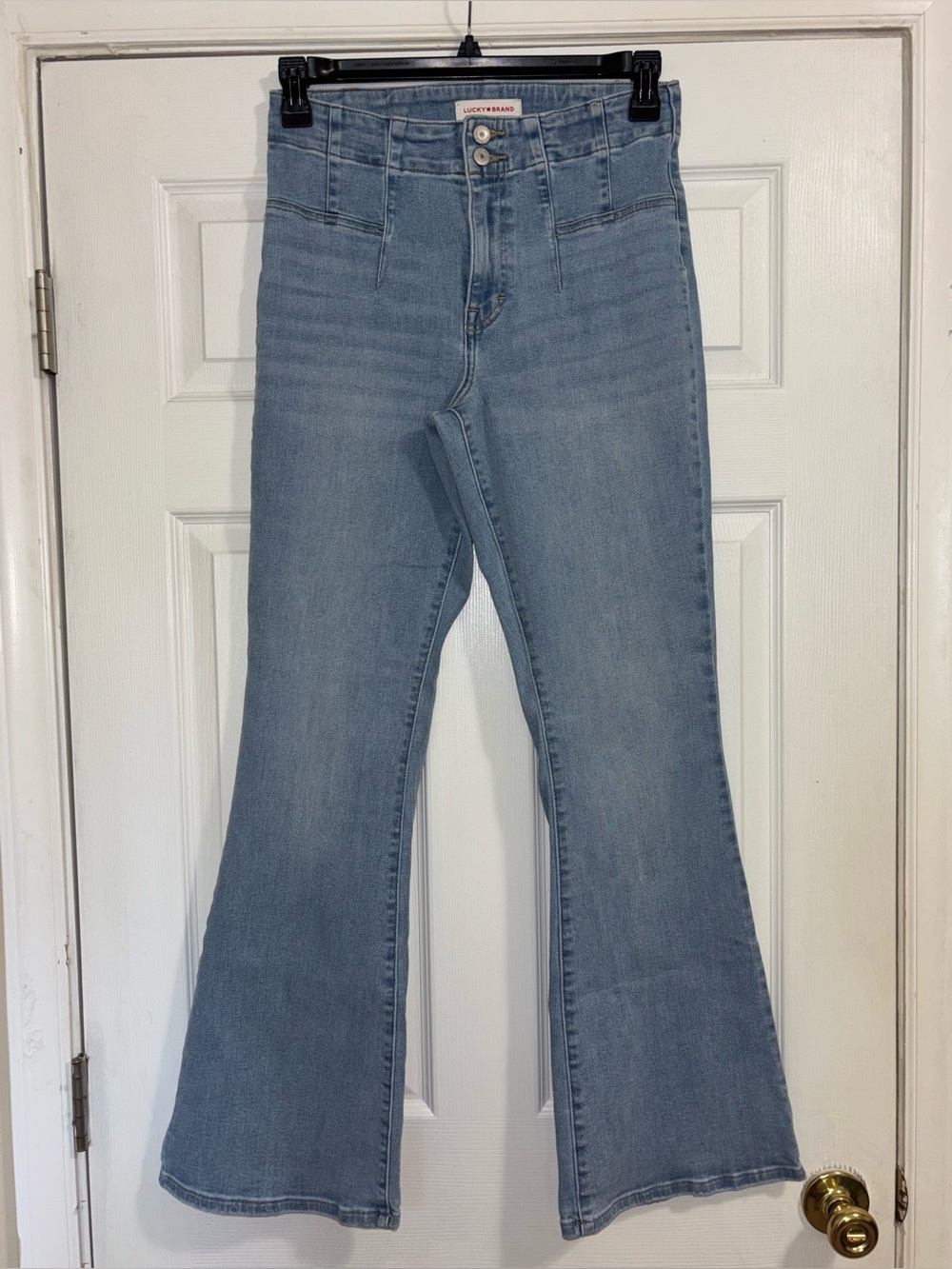 Lucky Brand High Rise Flare Jeans Size 10
